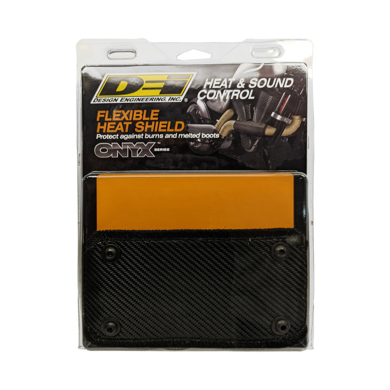 DEI Flex Pipe Shield 4in x 8in - Onyx 902455 902455 Photo - Unmounted