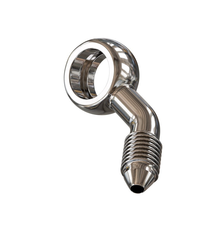 Goodridge 45 Deg Banjo Adaptor compound right for 3/8 or M10 Bolt PB594R-03C PB594R-03C Photo - Primary