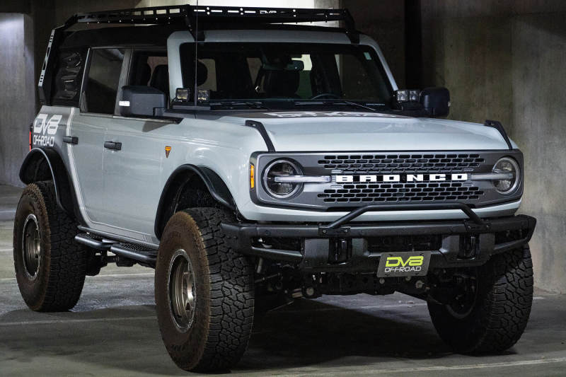 DV8 Offroad 21-22 Ford Bronco Factory Front Bumper Licence Relocation Bracket - Front LPBR-01 LPBR-01 User 2