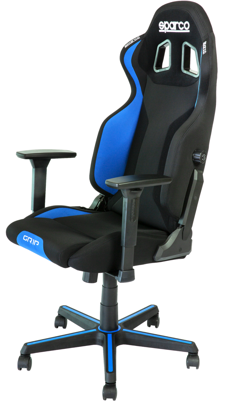 Sparco Game Chair GRIP BLK/BLU 00989NRAZ 00989NRAZ Photo - Primary