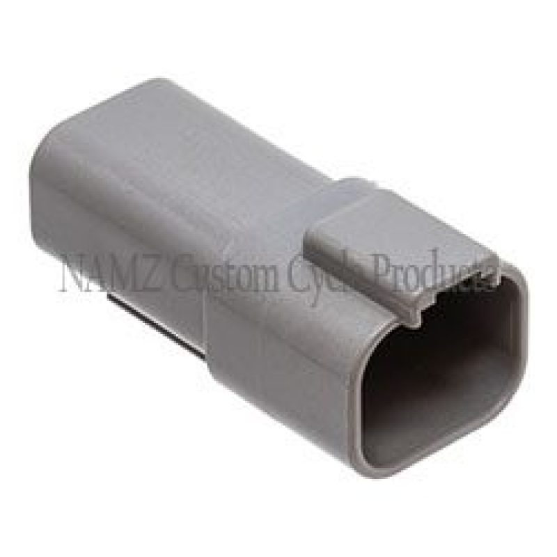 NAMZ Deutsch DT Series 4-Wire Receptacle & Wedgelock - Gray (HD 72124-94GY) DR-4G DR-4G Photo - Primary