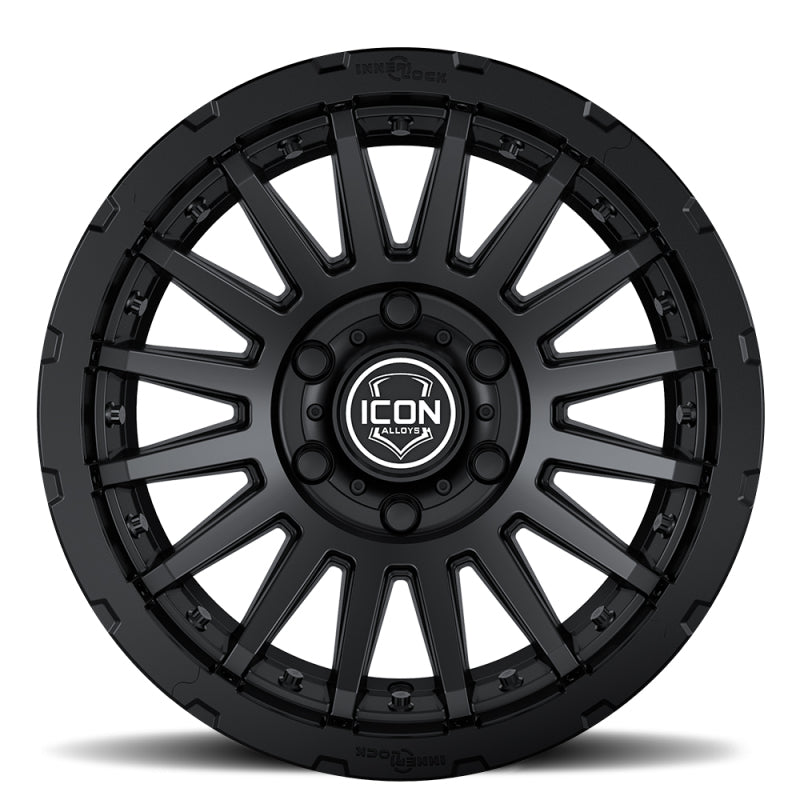 ICON Alloy Recon Pro - 18X9 / 6X5.5 / 40MM / 6.6in. BS - Satin Black 23618909066SB 23618909066SB Photo - Unmounted