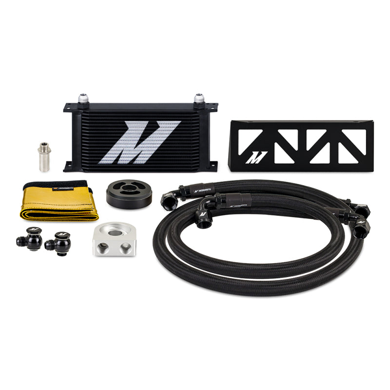 Mishimoto 2022+ Subaru BRZ/Toyota GR86 Oil Cooler Kit - Black MMOC-BRZ-22NTBK MMOC-BRZ-22NTBK Photo - Primary