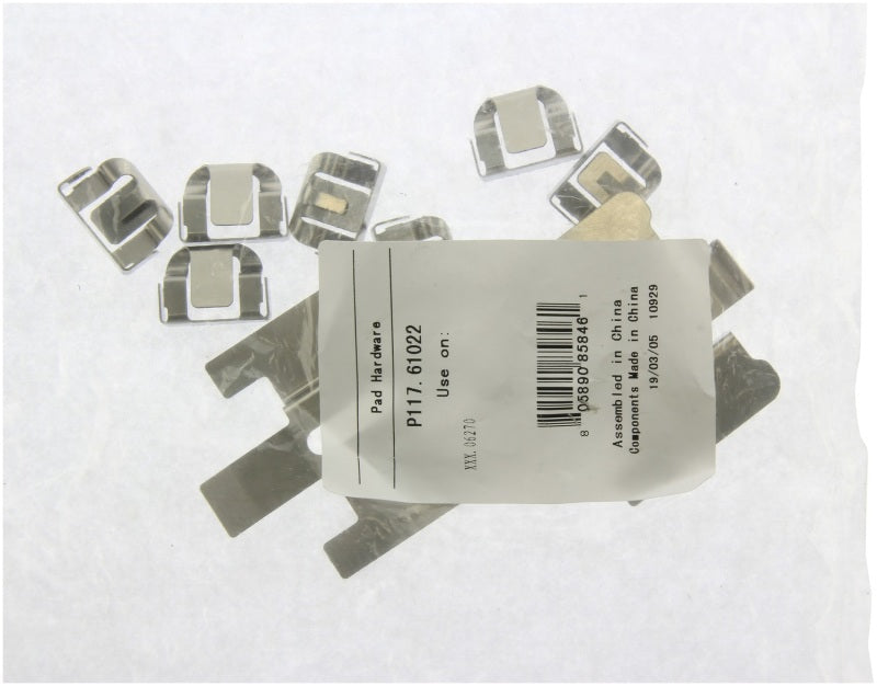 StopTech Street Brake Pads; Rear With Shims 308.06270 Photo - Unmounted