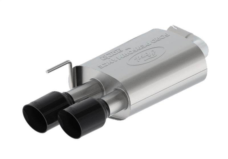 Ford Racing 2024 Mustang 2.3L Sport Non-Active Cat-Back Exhaust w/GT Valance - Black Tip M-5200-M2SBV M-5200-M2SBV Photo - Unmounted