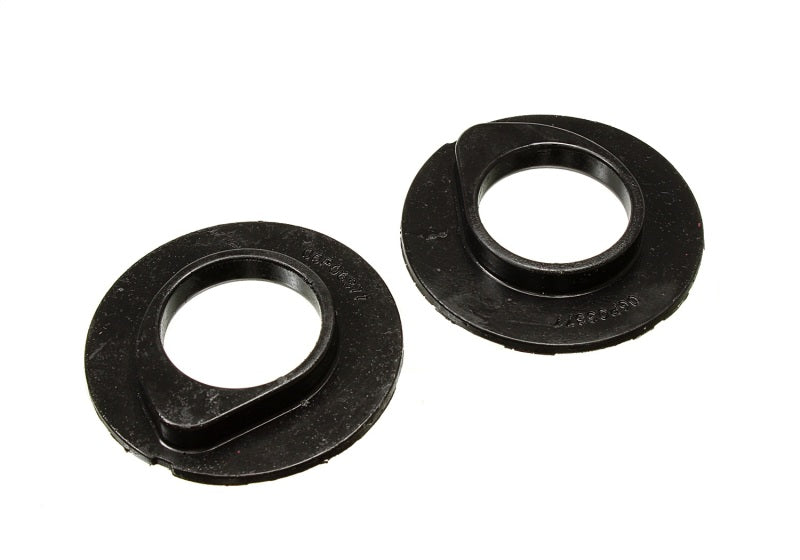 Energy Suspension 90-96 Ford F-150/Ford Bronco Front Coil Spring Isolator Set - Black 4.9108G 4.9108G Photo - Primary