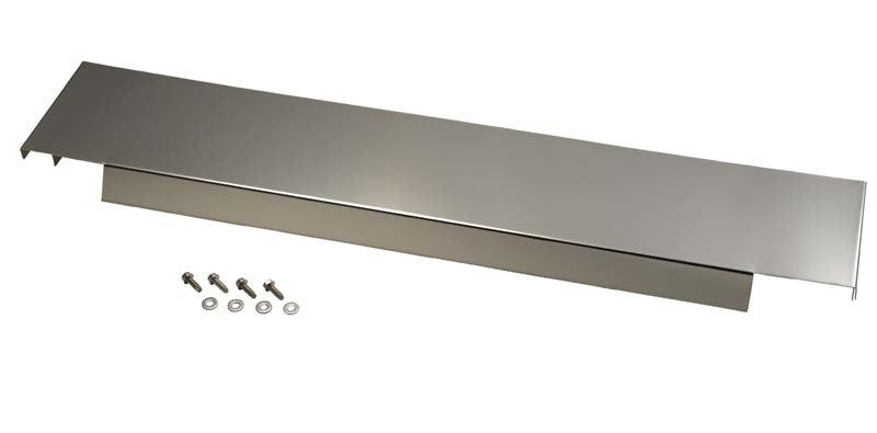 Kentrol 87-95 Jeep Wrangler YJ 410 Stainless Frame Cover - Polished Silver 30456 30456 Photo - Primary