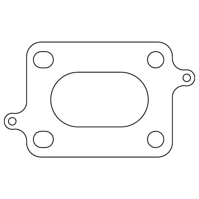 Cometic Gasket Cometic Cosworth YB .030in MLS Exhaust Manifold Gasket - Set of 4 - 53.85mm x 30.20mm Oval Ports C4981 C4981 Photo - Primary