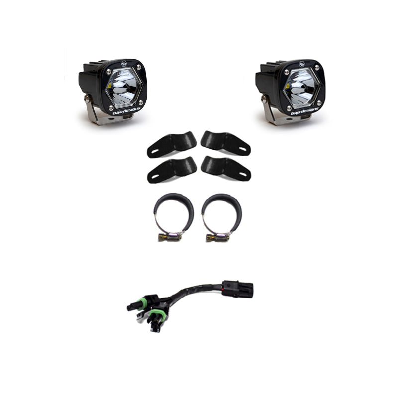 Baja Designs Moto S1 Auxiliary Light Kit Clear 507086 User 1