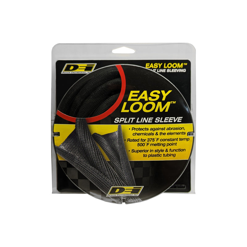 DEI Split Wire Sleeve Easy Loom 13mm-1/2in x 12 Black 10653 10653 Photo - Unmounted