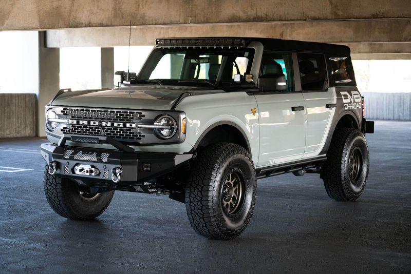 DV8 Offroad Bull Bar Add-On For DV8 Ford Bronco Bumpers - Fits 13in Elite Series Light Bar LBUN-01 LBUN-01 User 1