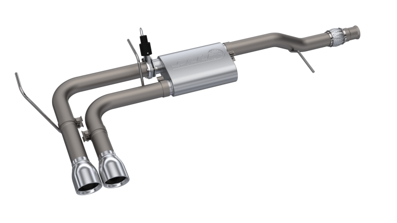 QTP 14-18 Chevy Silverado 1500 4.8L/5.3L EC/CC SB 304SS Screamer Cat-Back Side Exit w/4.5in Tips 410014 410014 Photo - Primary