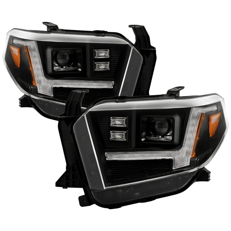 SPYDER Apex 14-21 Toyota Tundra High-Power LED Module Headlights - Black (PRO-YD-TTU14V2AP-SBSEQ-BK) 5088727 5088727 Photo - Primary