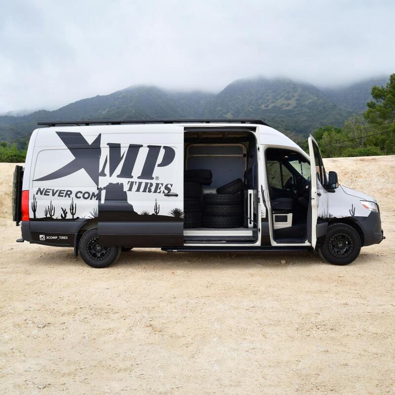 Westin 07-23 Mercedes-Benz Sprinter w/ 144in. Wheelbase Outlaw Nerf Step Bars - Textured Black 28-31035 28-31035 Photo - lifestyle view