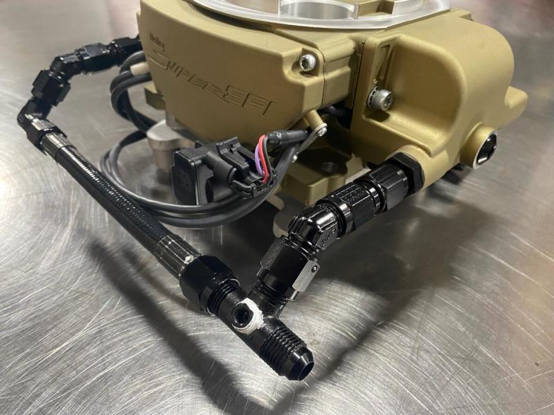 Fragola 6AN Holly Sniper Q-Jet EFI Feed Line - Black Hose 930036-BL 930036-BL User 1