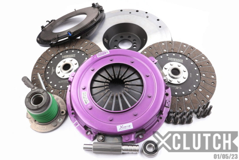 XCLUTCH 16-24 Chevrolet Camaro 6.2L 10.5in Twin Solid Organic Clutch Kit XKCR27636-2G XKCR27636-2G Photo - Primary