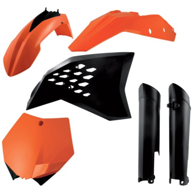 Acerbis 07-10 KTM SX/SX-F/ XC Full Plastic Kit - Original 07 2198070354 2198070354 Photo - Primary