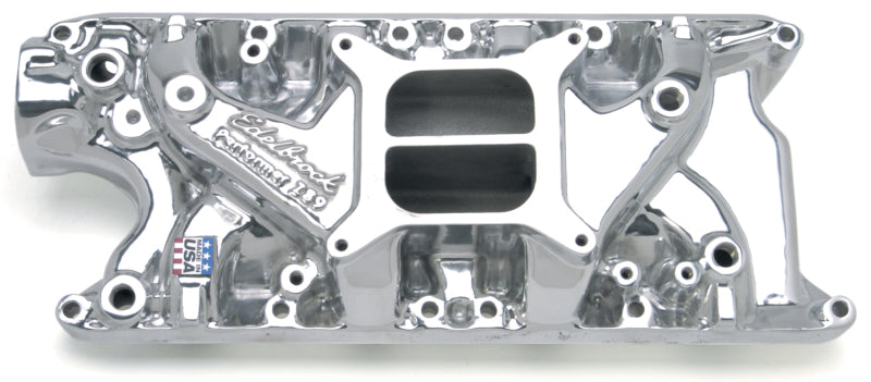 Edelbrock Perf 289 W/O EGR Polished Manifold 21211 Photo - Primary