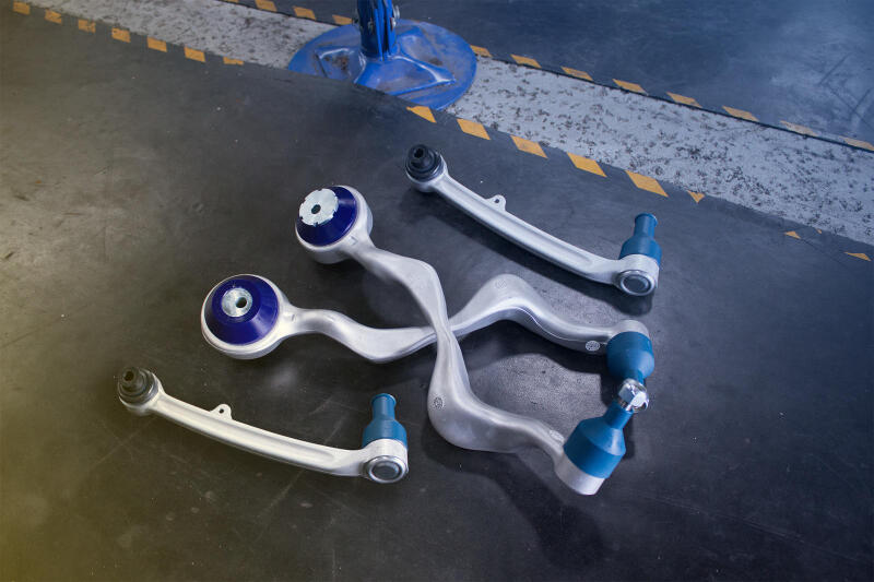 SuperPro Front Control And Radius Alloy Arm Kit Performance For BMW Vehicles ALOY0090K Photo - lifestyle view