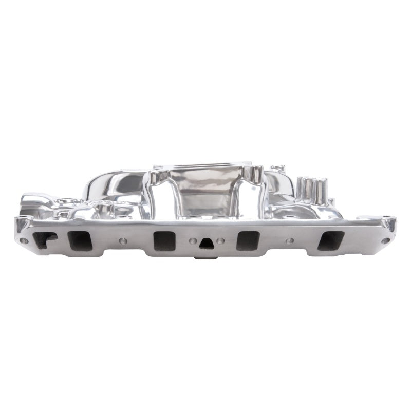 Edelbrock Perf RPM 351-W Polished Manifold 71811 Photo - Unmounted