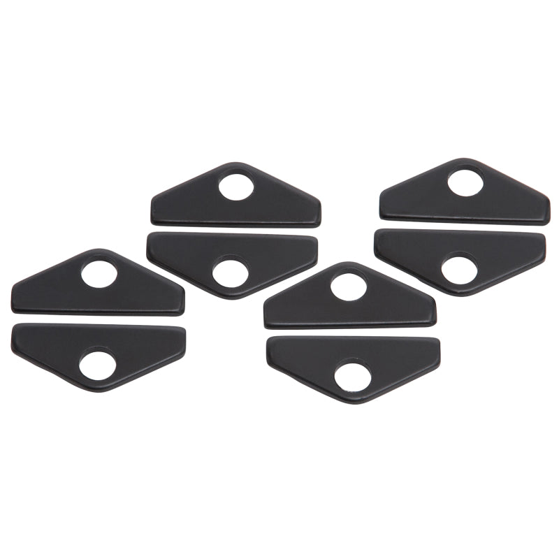 Edelbrock VC Hold Down Tab Kit Universal Steel Black Set of 8 44273 Photo - Primary
