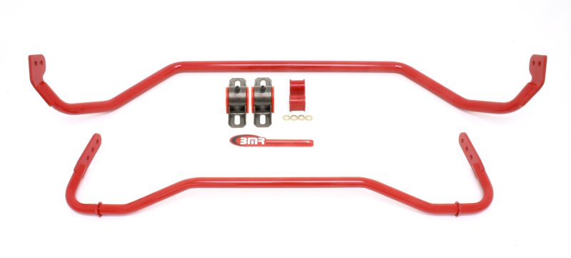 BMR 08-09 Pontiac G8 Front & Rear Sway Bar Kit w/ Bushings - Red SB029R SB029R Photo - Primary