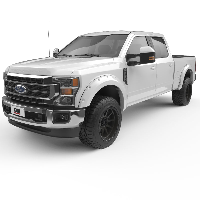 EGR 2017 Ford Super Duty Bolt-On Look Color Match Fender Flares - Set - Oxford White 793914-Z1 793914-Z1 Photo - Primary