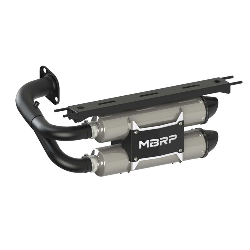 MBRP 19-20 Honda Talon Dual Slip-On Exhaust System w/Performance Muffler AT-9110PT AT-9110PT Photo - Primary