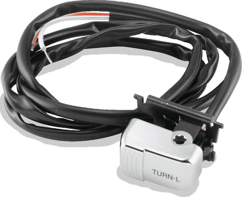TwinPower Twin Power 96-13 Big Twin XL V-Rod Chrome Left Turn Signal Switch Replaces H-D 71598-96 71685-06A 601694 601694 Photo - Primary