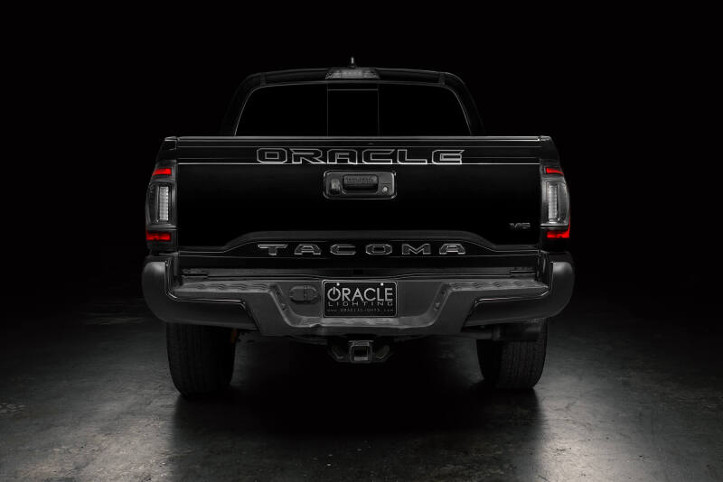 ORACLE Lighting 2016-2023 Gen 3 Toyota Tacoma Flush Style LED Tail Lights 5911-504 5911-504 Photo - lifestyle view