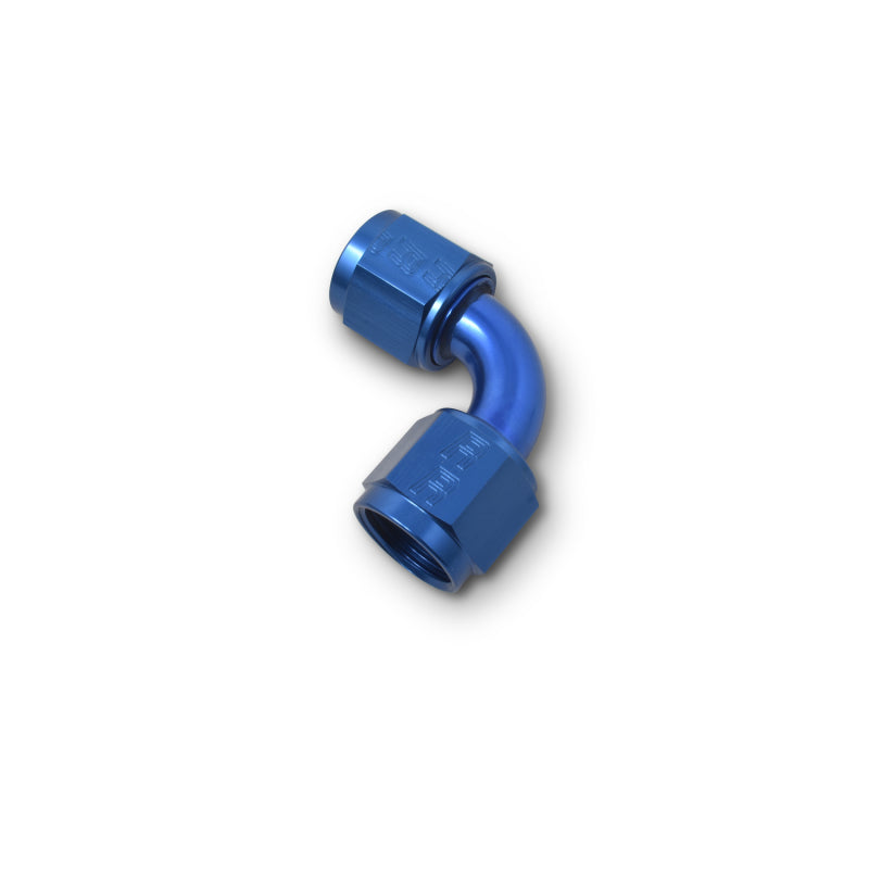Russell -4 AN 90° Swivel Coupler (Blue Finish) 640250 Photo - out of package