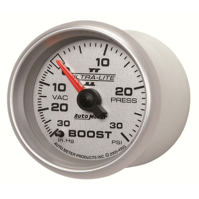 Autometer Gauge, Vac/boost, 2 1/16", 30inhg-30psi, Mechanical, Ultra-lite II 4903 User 2