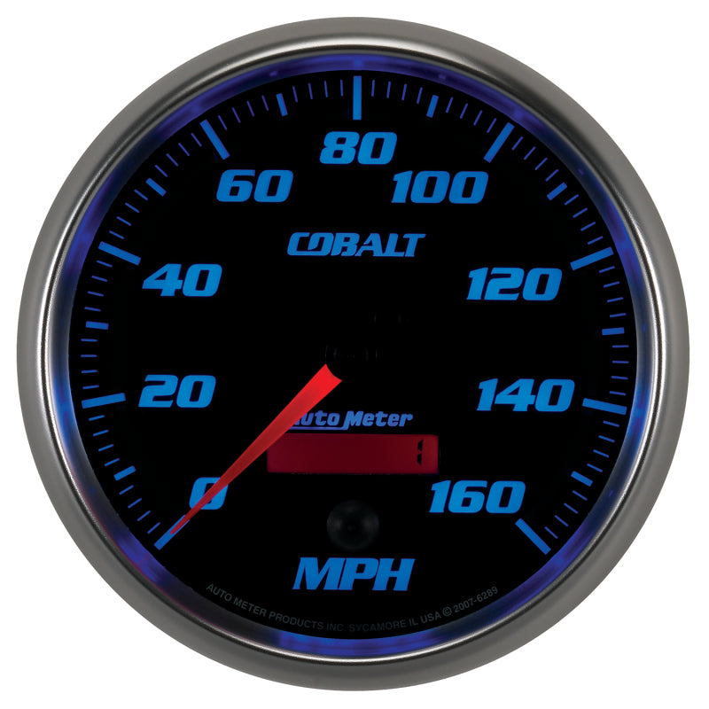 Autometer Gauge, Speedometer, 5", 160Mph, Elec. Programmable, Cobalt 6289 User 4