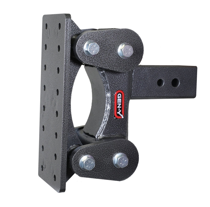 GEN-Y Hitch Gen-Y The Boss Torsion-Flex Pintle Plate 3in Shank 6.5in Drop 2400lb TW 21K Hitch GH-1801 GH-1801 Photo - Primary