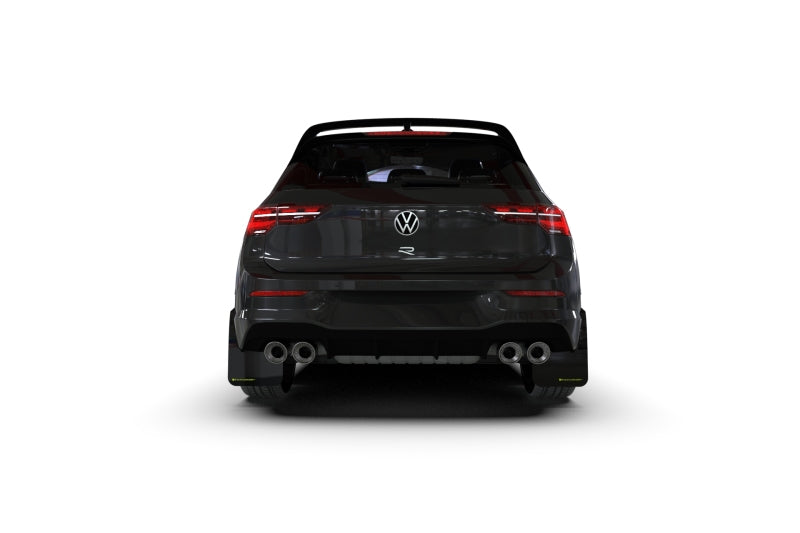Rally Armor 2022 MK8 Volkswagen Golf GTI/R Red UR Mud Flap w/ White Logo MF80-UR-RD/WH MF80-UR-RD/WH User 1
