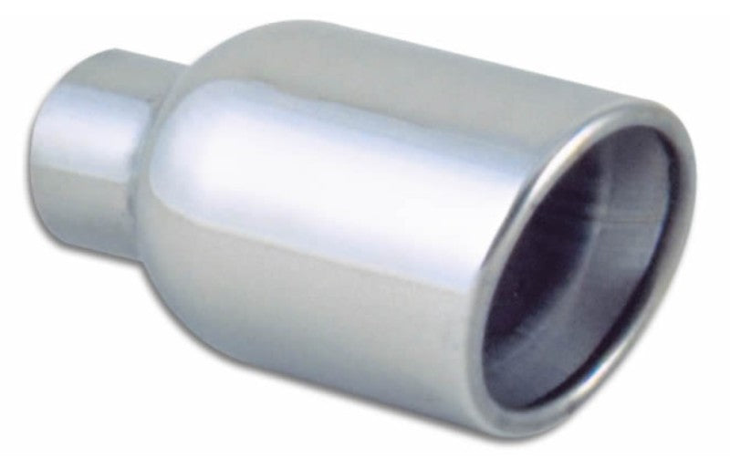 Vibrant 2.5in ID 4in OD Round SS Tips (Double Wall, Angle Cut) 1342 1342 User 1