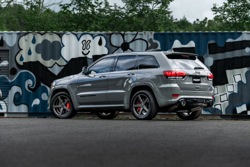 MBRP 2012+ Jeep Grand Cherokee SRT 6.4L 3in Dual Rear Exit Aluminized Catback Exhaust - T304 Tips S5525AL S5525AL Photo - lifestyle view