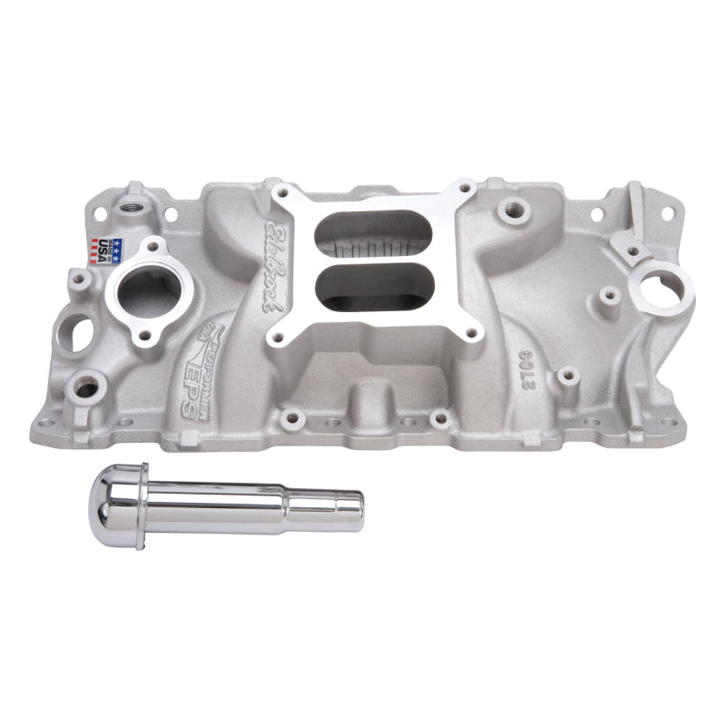 Edelbrock Intake Manifold; Performer EPS with Oil Fill Tube 2703 Photo - Primary