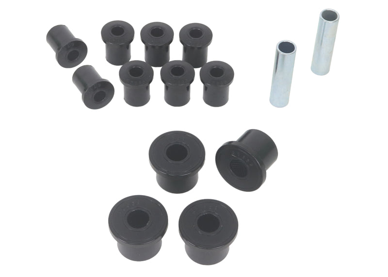 Whiteline 1981-1985 Jeep Scrambler Rear Leaf Spring & Shackle Bushings W73829 W73829 Photo - Close Up