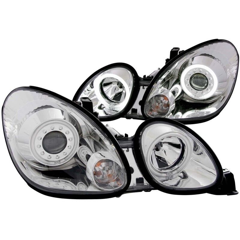 Anzo 1998-2005 Lexus Gs300 Projector Headlights w/ Halo Chrome 121143 Photo - Primary