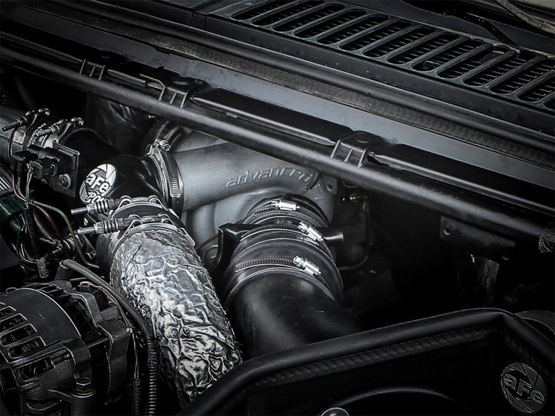 aFe BladeRunner Street Series Turbocharger: Ford Diesel Trucks 99-03 V8-7. 46-60070 Photo - Mounted