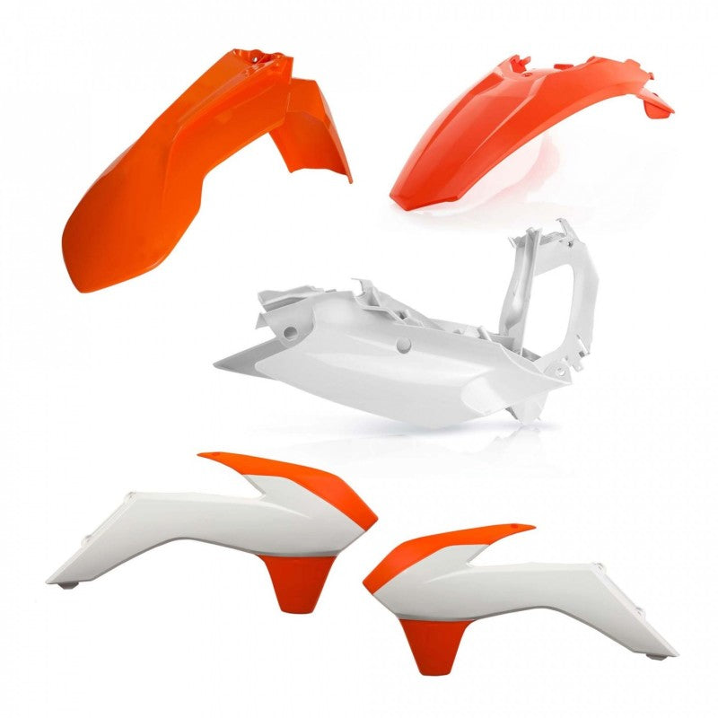Acerbis 14-16 KTM EXC/EXC-F/XCF-W/XC-W Plastic Kit - 16 Orange 2374135226 2374135226 Photo - Primary