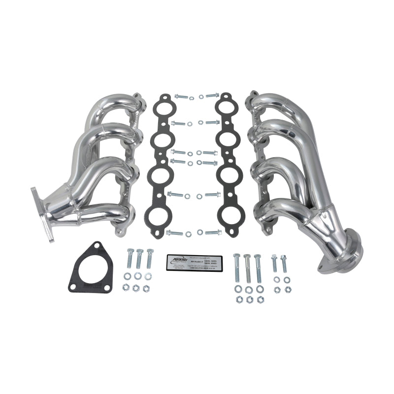 JBA 02-13 GM Truck 4.8L/5.3L LS Silver Ctd Cat4Ward Header 1850S-2JS 1850S-2JS Photo - Primary