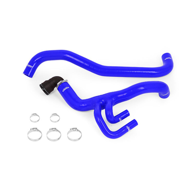 Mishimoto 10-14 Ford F-150 Raptor 6.2L V8 Blue Silicone Radiator Hose MMHOSE-F62-10BL Photo - Primary