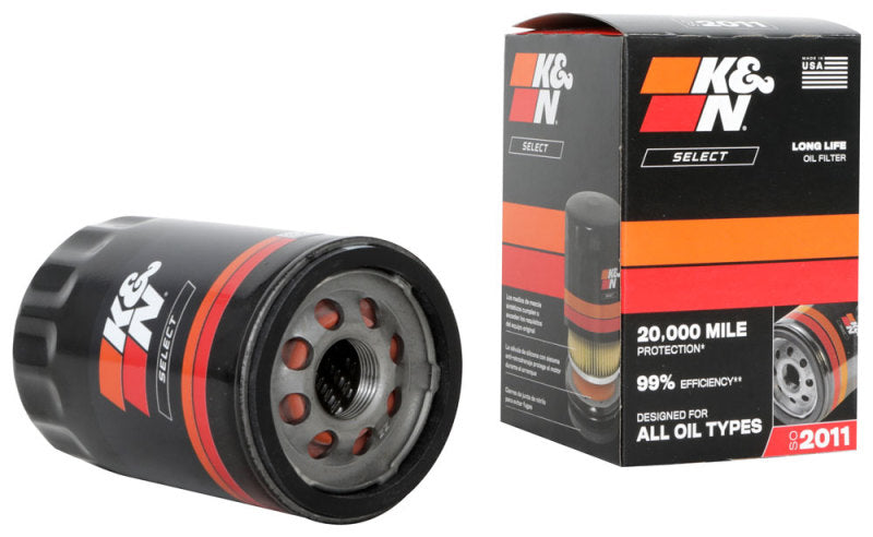 K&N Engineering K&N 2011+ Buick Enclave 3.6L V6 / 2014+ Chevrolet Silverado 1500 5.3L V8 Spin-On Oil Filter SO-2011 SO-2011 Photo - out of package