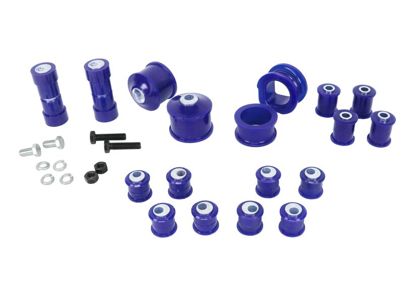 SuperPro Front and Rear Complete Alignment & Enhancement Bushing Kit For R34 GT-T KIT126K Photo - out of package