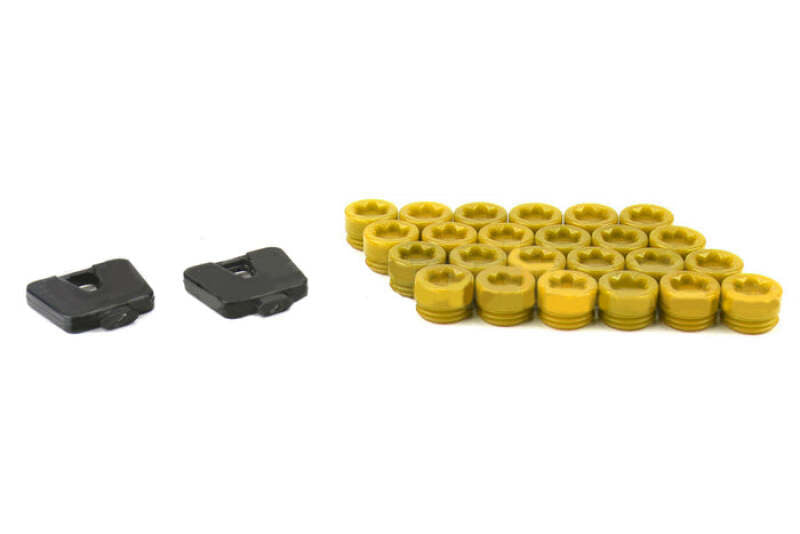 Wheel Mate SR45R Caps Set of 20 - Yellow 33100Y 33100Y User 1