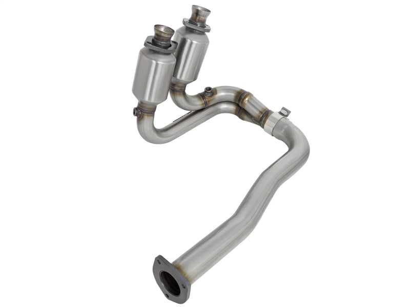 aFe Catalytic Converter Replacements Rear - Jeep Wrangler (TJ) - 00-03 47-48001 Photo - Unmounted