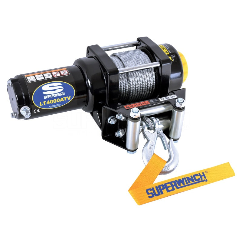 Superwinch 4000 LBS 12 VDC 3/16in x 50ft Steel Rope LT4000 Winch 1140220 1140220 Photo - Unmounted