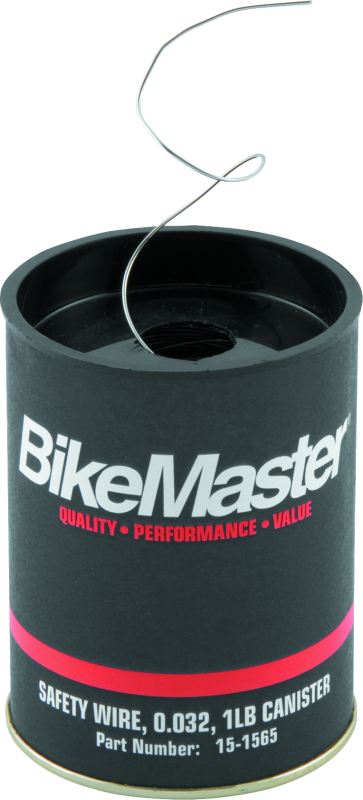 BikeMaster 0.032in Safety Wire Can - 1lb 151565 151565 Photo - Primary